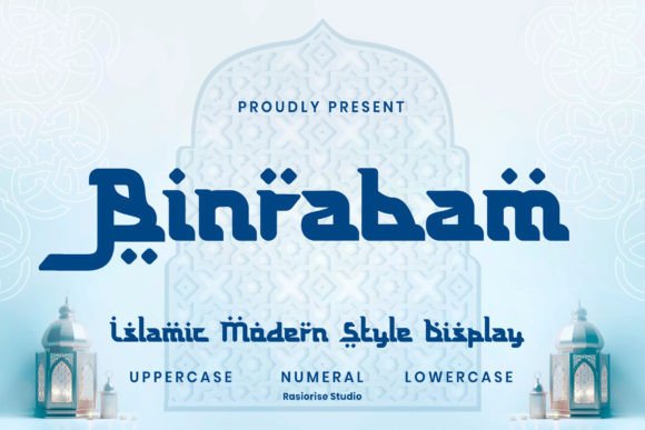 Binrabam: A Modern Arabic Typeface for Contemporary Design