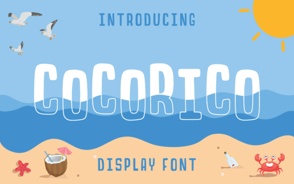 Cocorico: Whimsical Calligraphy for Playful Designs