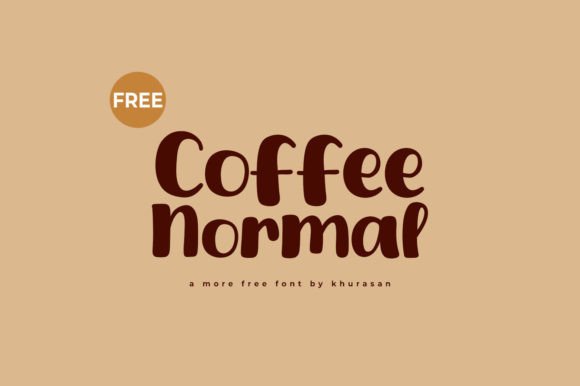 Coffee Normal: The Modern and Cute Display Font Elevating Your Creative Designs