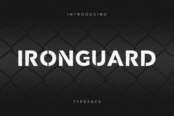 Ironguard: Elevating Visual Identity with a Masterfully Designed Display Font