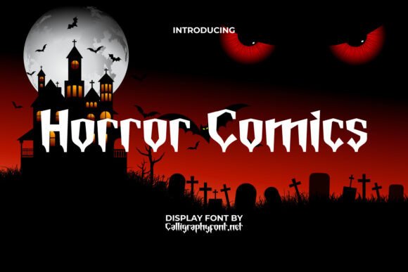 Mastering Horror Comics Typography