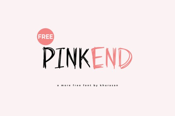 Pinkend: Elevating Your Designs with a Modern Brush Font