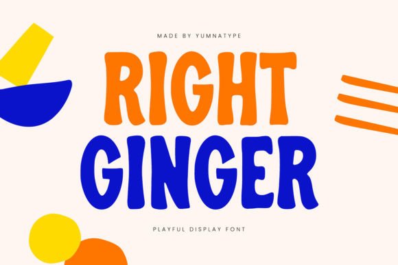 Right Ginger: Evaluating a Playful Display Font for Modern Design Projects