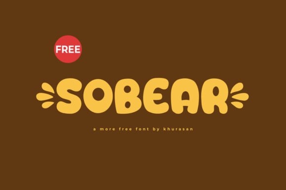 Sobear: Elevating Modern Design with a Fancy Display Font