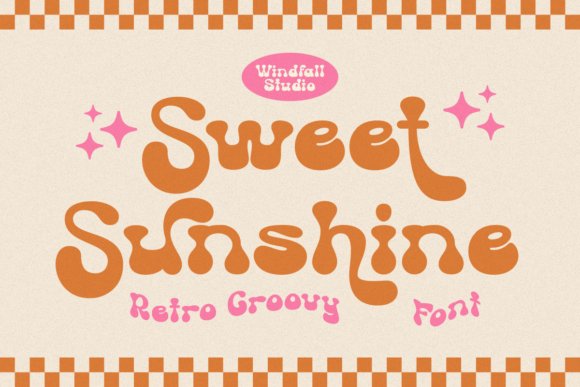 Sweet Sunshine: Reviving Retro Groovy Aesthetics in Modern Design